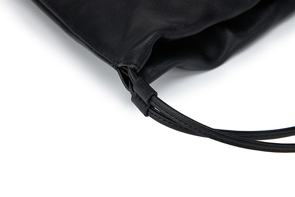 Sac en agneau couleur nuage