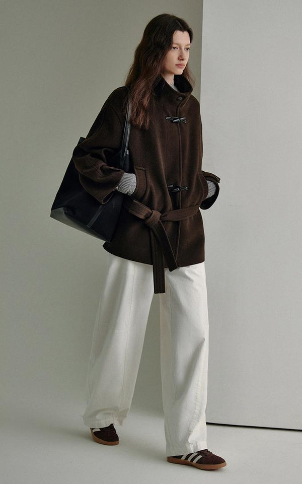 Nomad Toggle-Belt Short Coat
