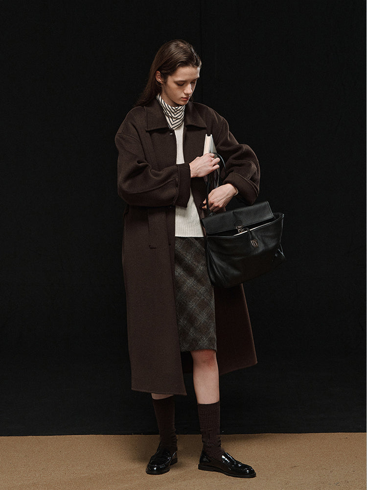 Sombre Wool Coat