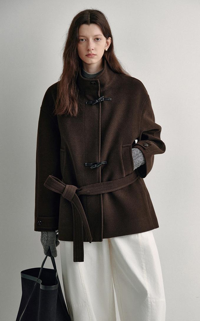 Nomad Toggle-Belt Short Coat