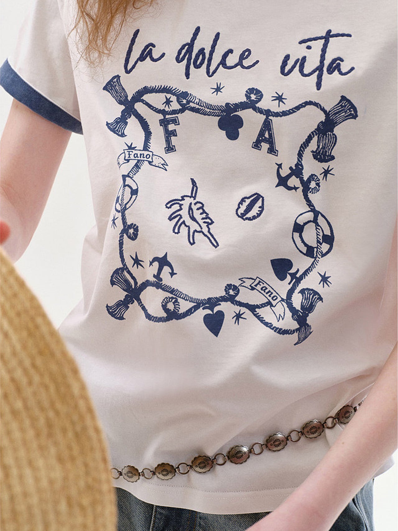 Marin Graphic Top