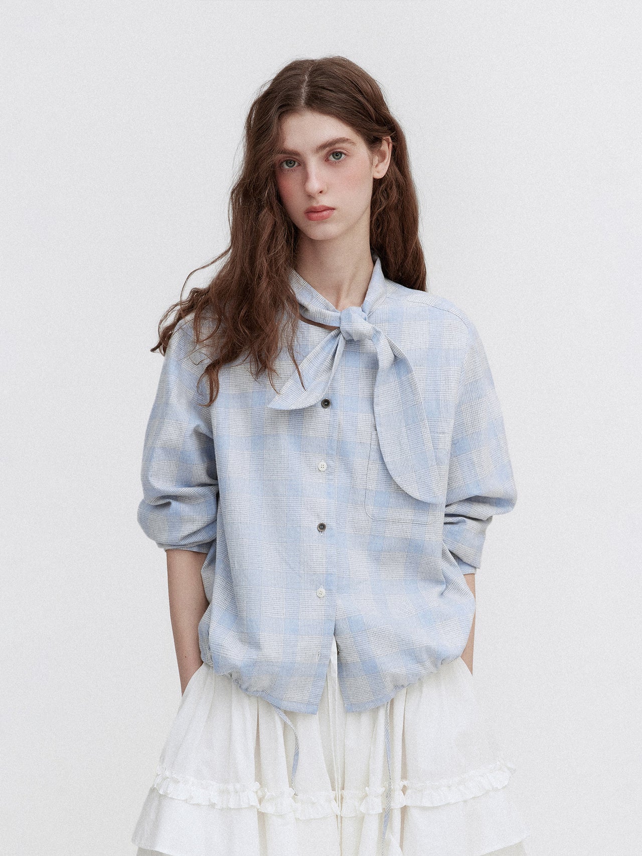 Luna Tie Blouse
