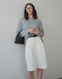 Combed Cotton Oversized Top