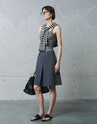 Suit Style Five Quarter Length Pants