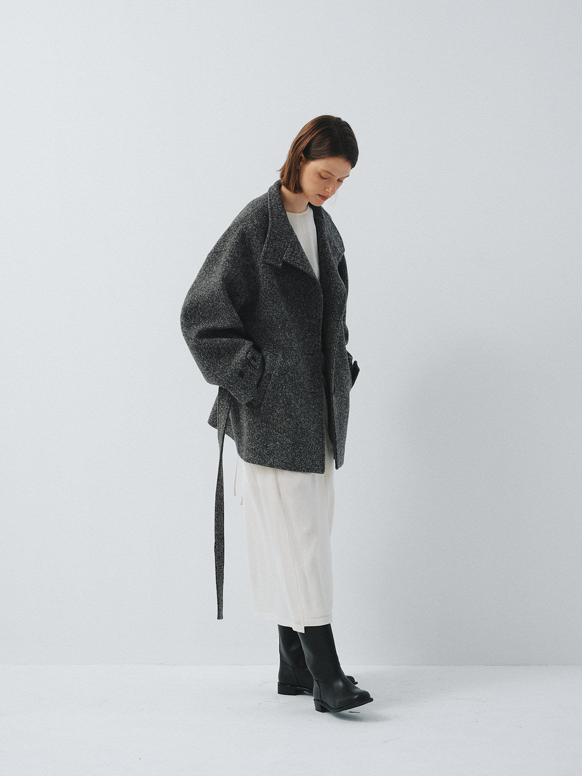 Veyra Belted Wool Coat