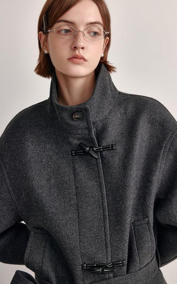 Nomad Toggle-Belt Short Coat