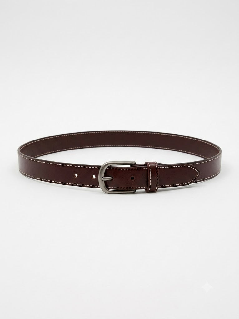 Noir Leather Belt