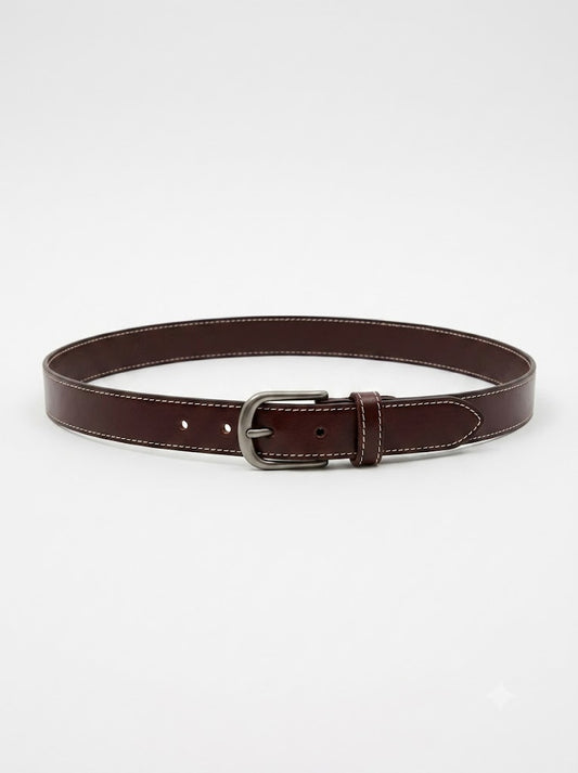 Noir Leather Belt