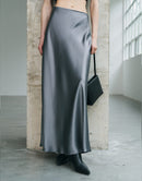 Hazel Acetate Satin Skirt
