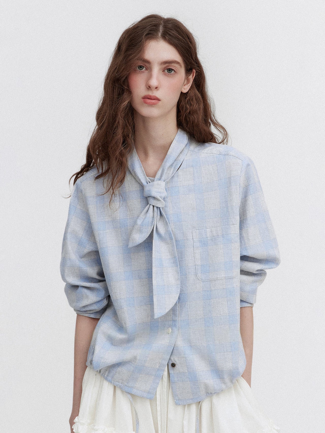 Luna Tie Blouse