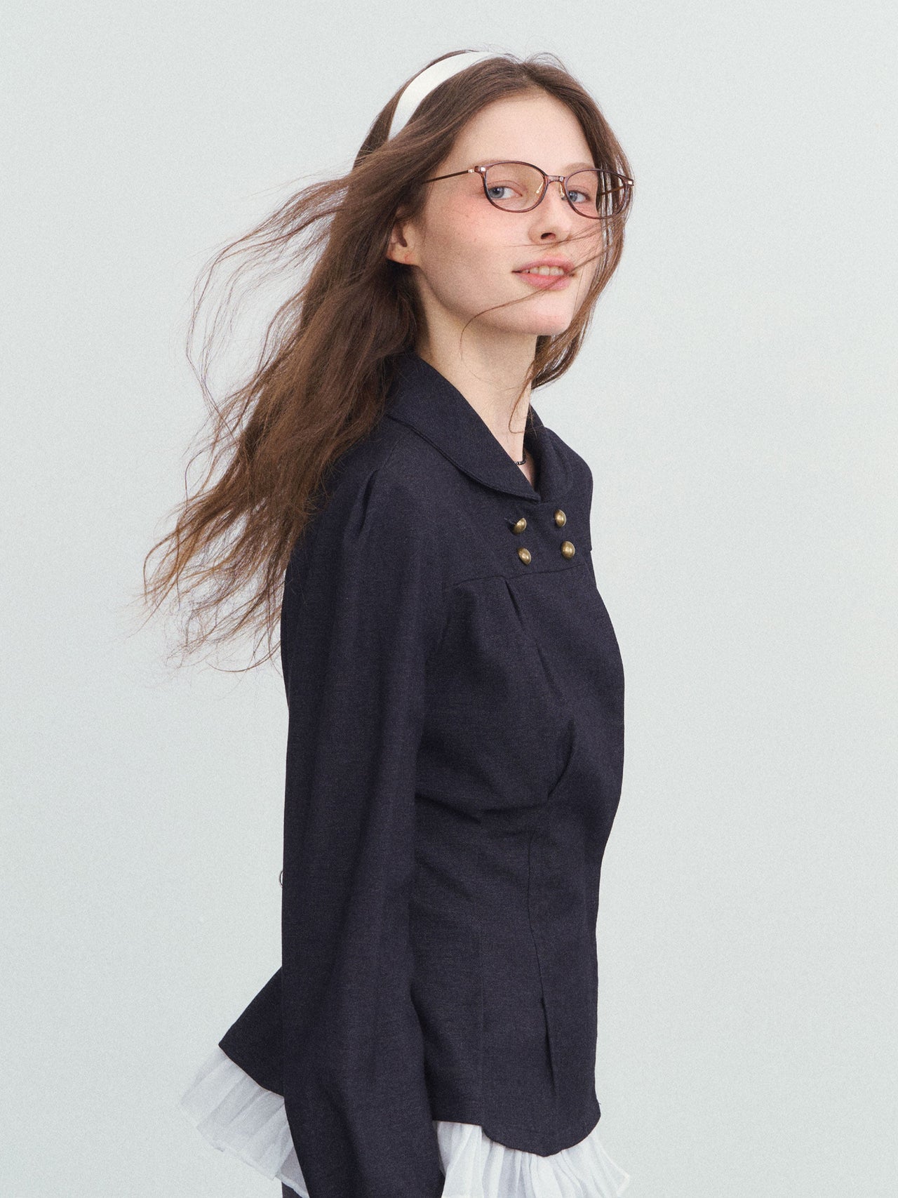 Nocturne Pleat Shirt