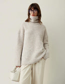 Kennedy Turtleneck Wool Sweater