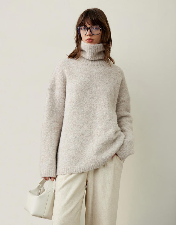 Cozy High Neck Sweater