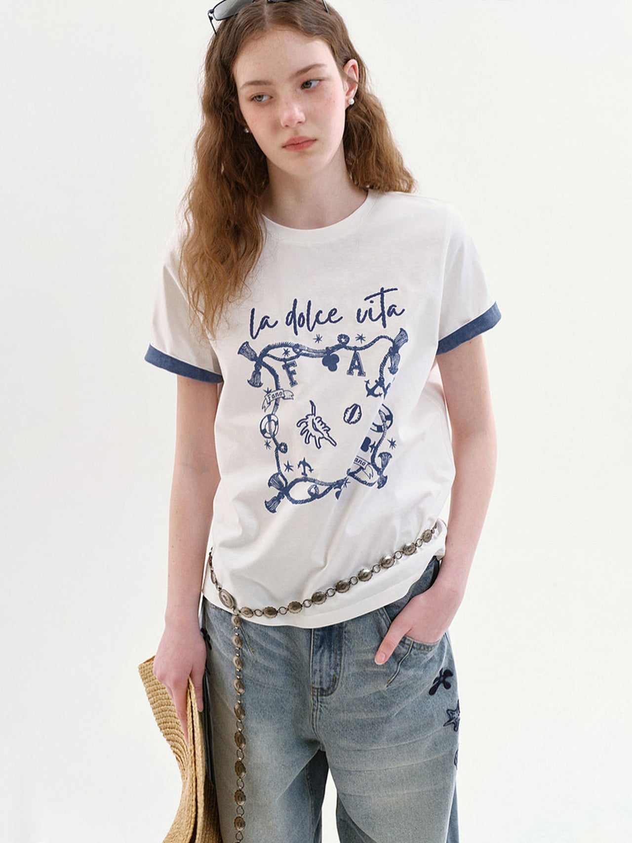 Marin Graphic Top
