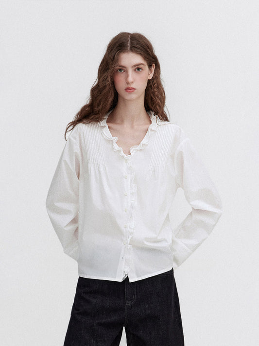 Lace Frame Shirt