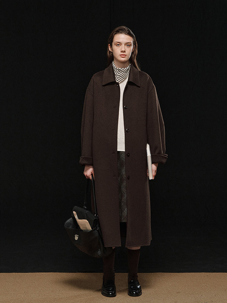 Sombre Wool Coat