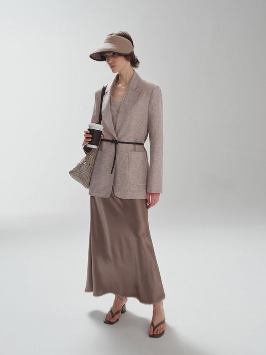 Linen Relaxed Fit Blazer