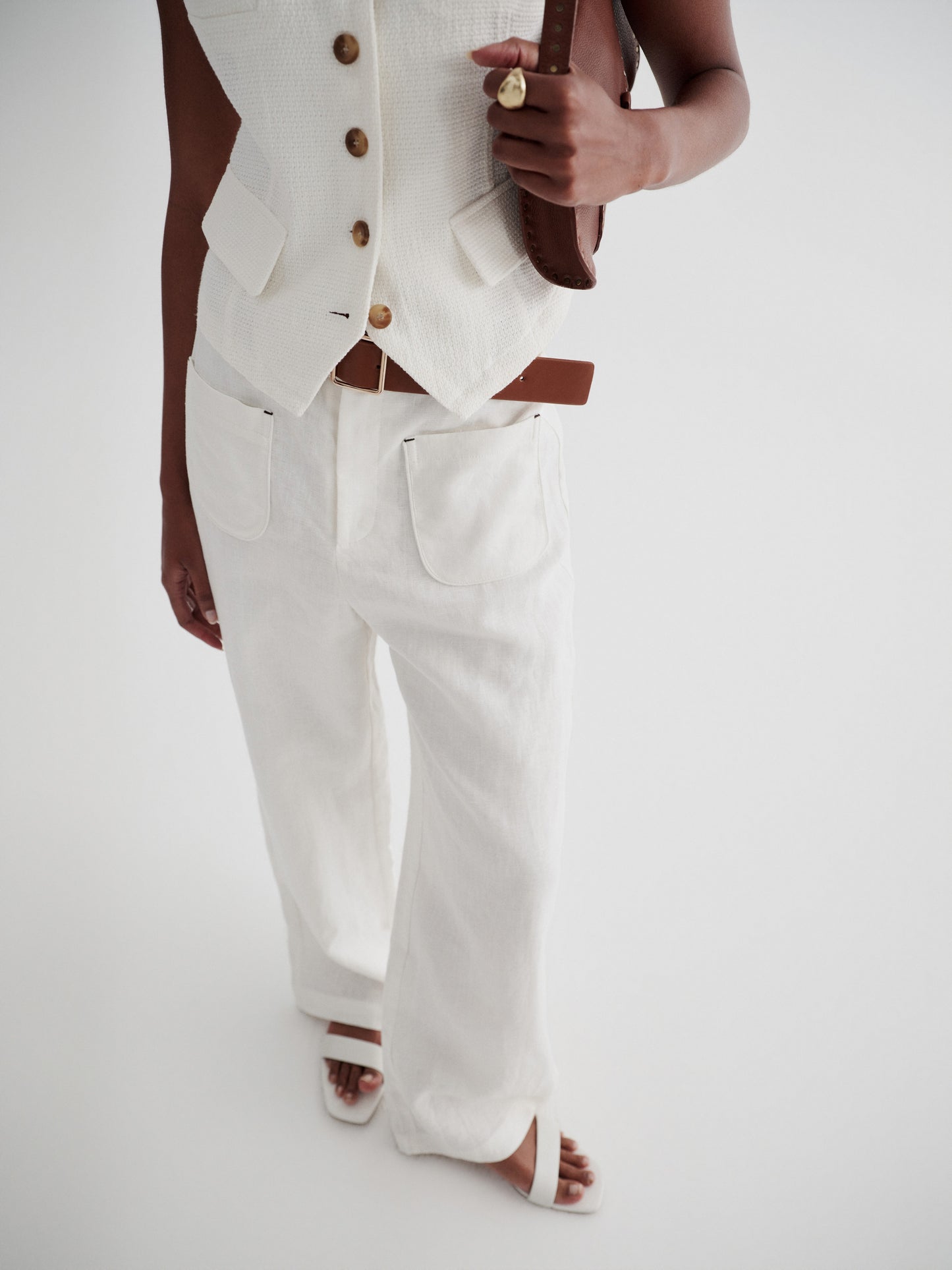 Shell Patch Pants