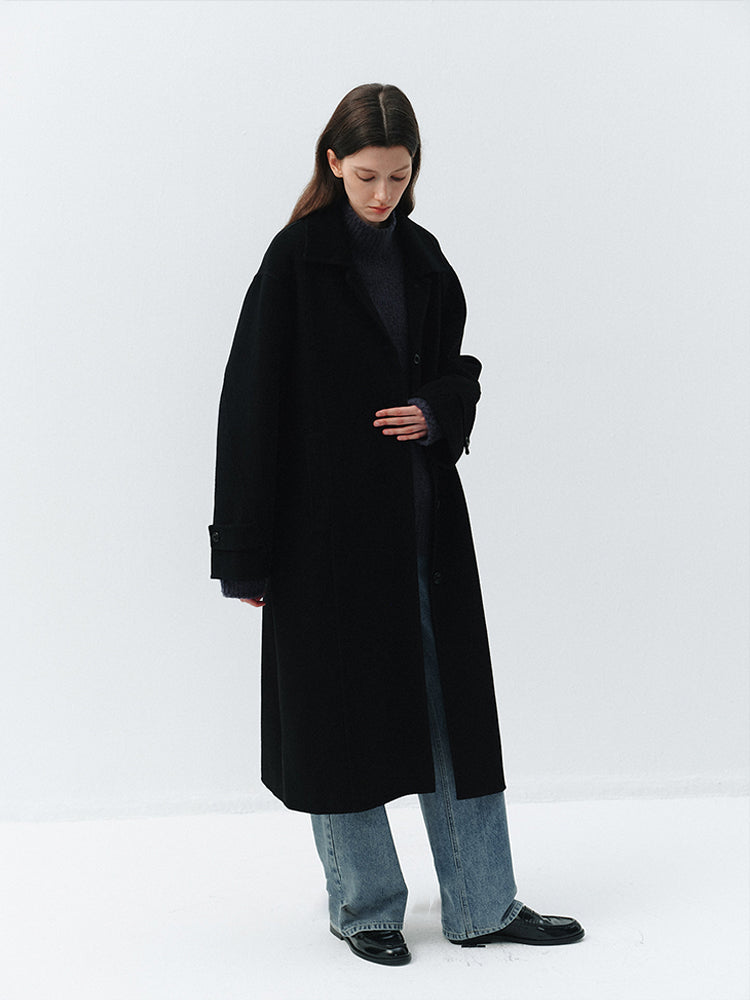 Sombre Wool Coat