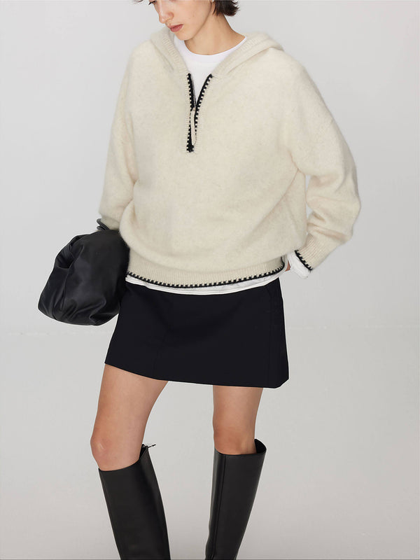 Fjord Yak Half-Zip Hoodie