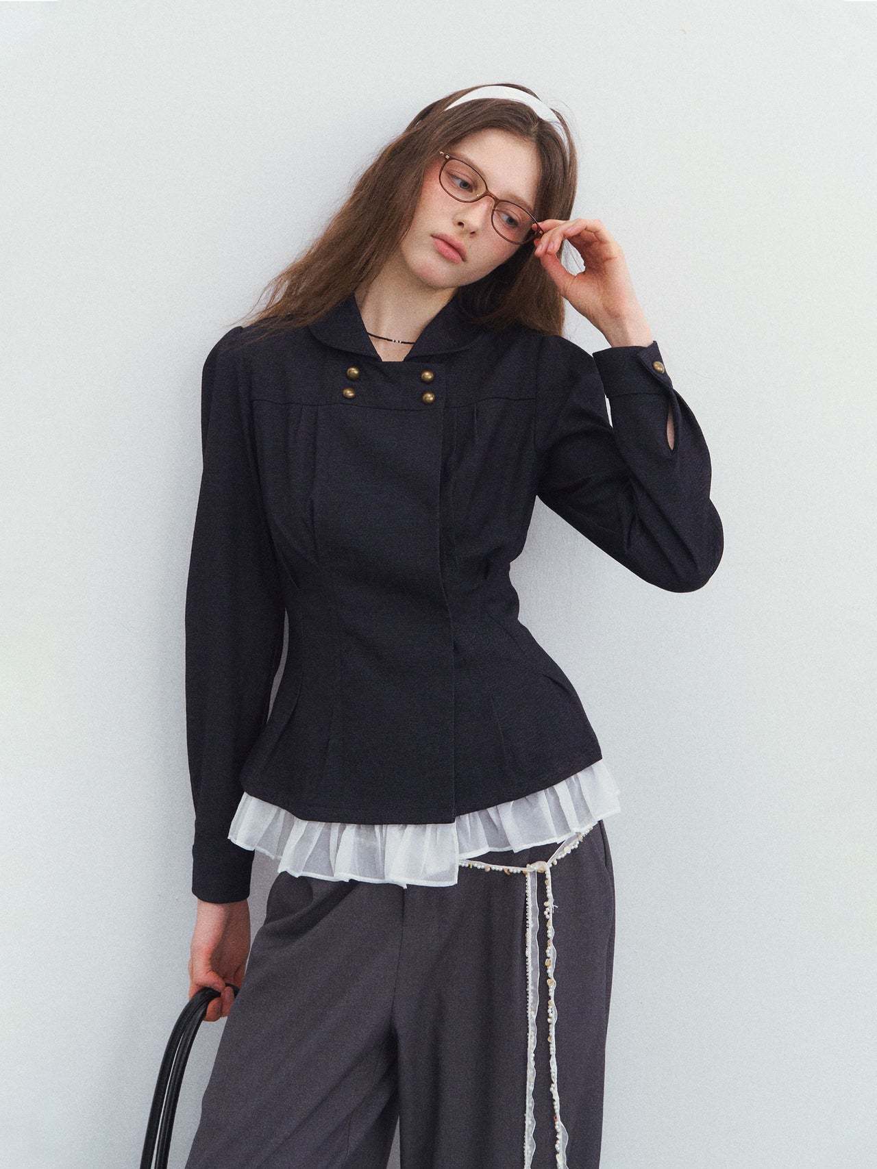 Nocturne Pleat Shirt