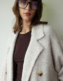 Maya Wool Cardigan Coat