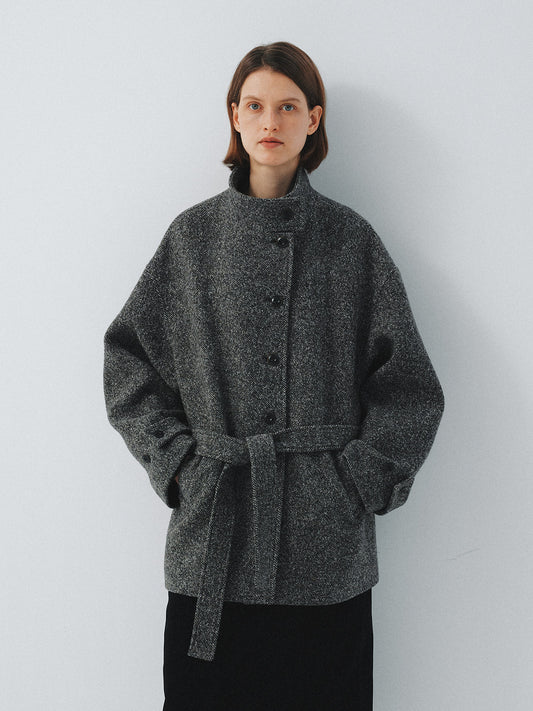 Veyra Belted Wool Coat