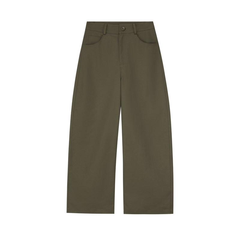 Breitbeinige Utility-Hose