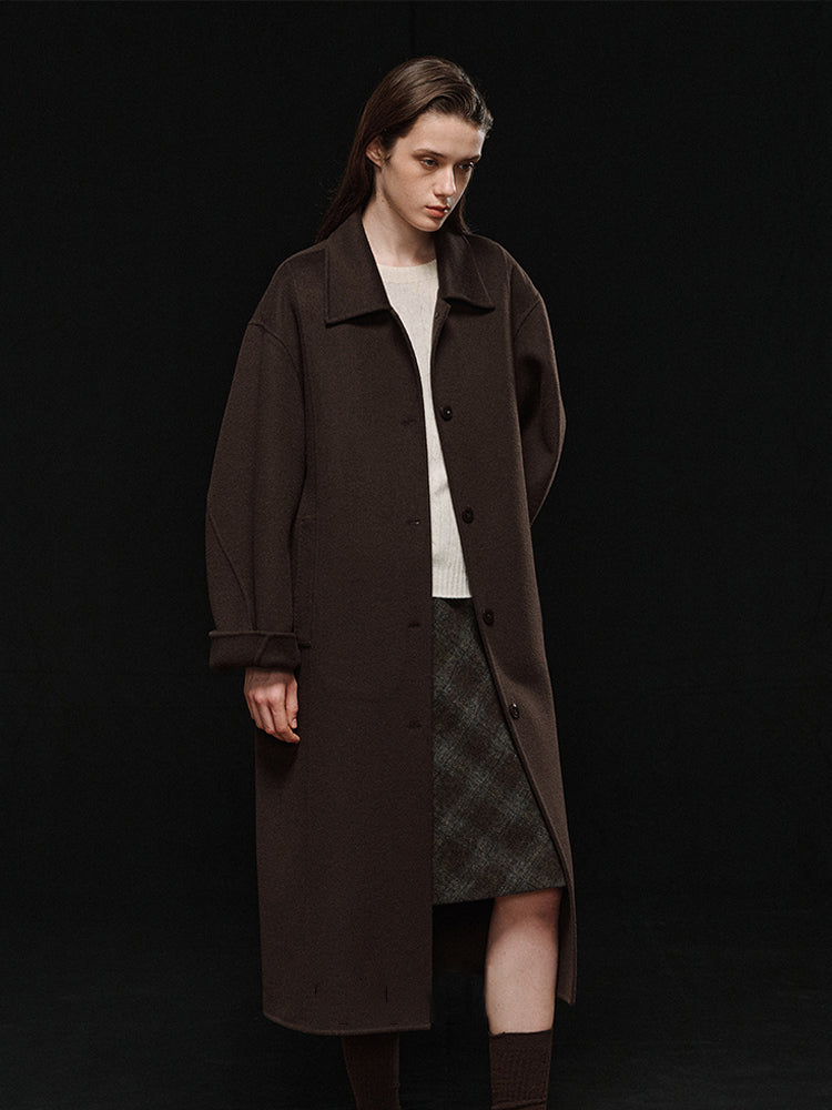 Sombre Wool Coat