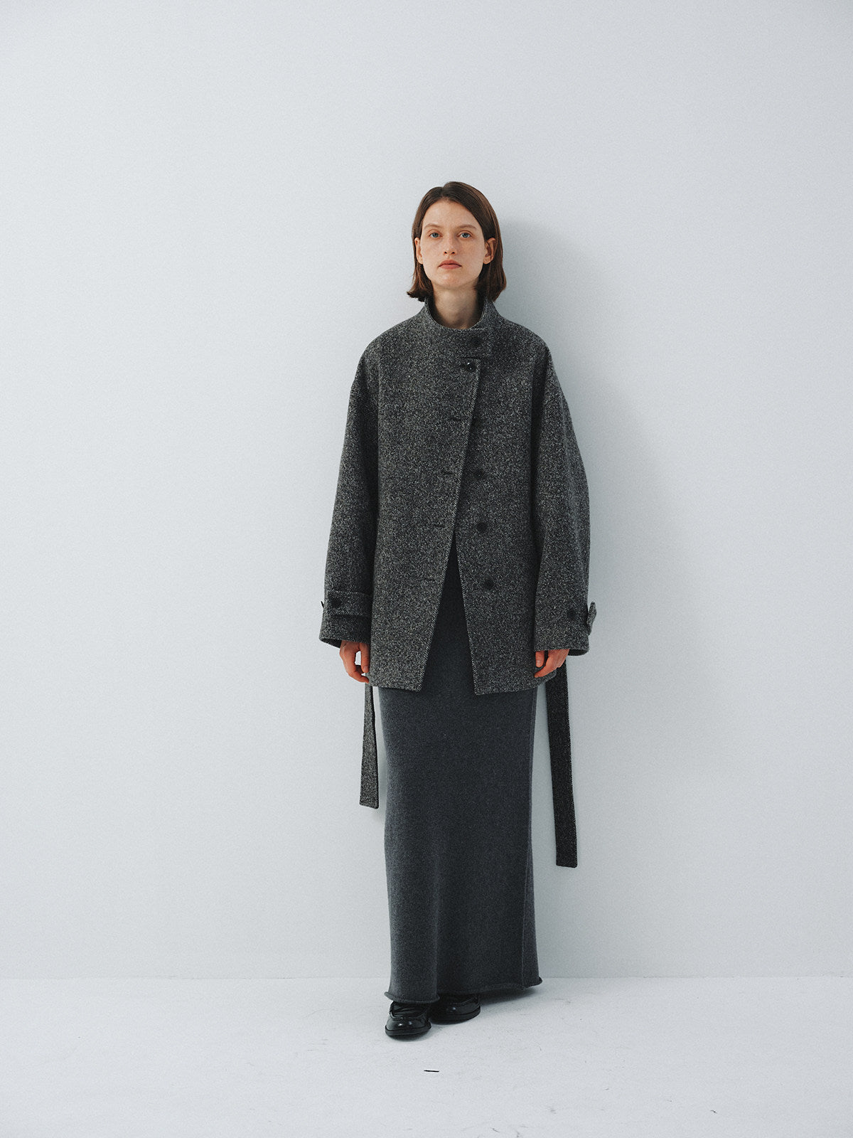Veyra Belted Wool Coat