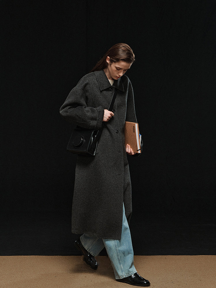 Sombre Wool Coat