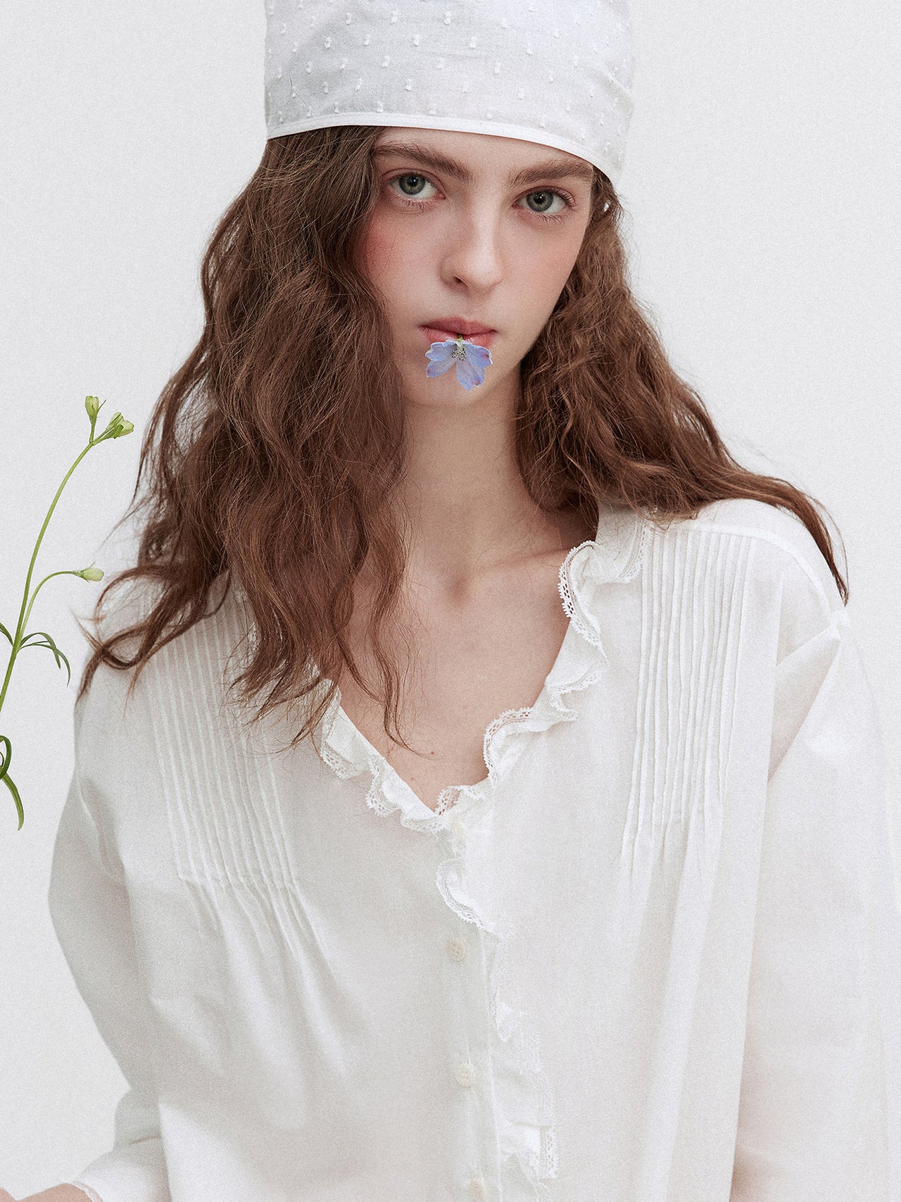 Lace Frame Shirt