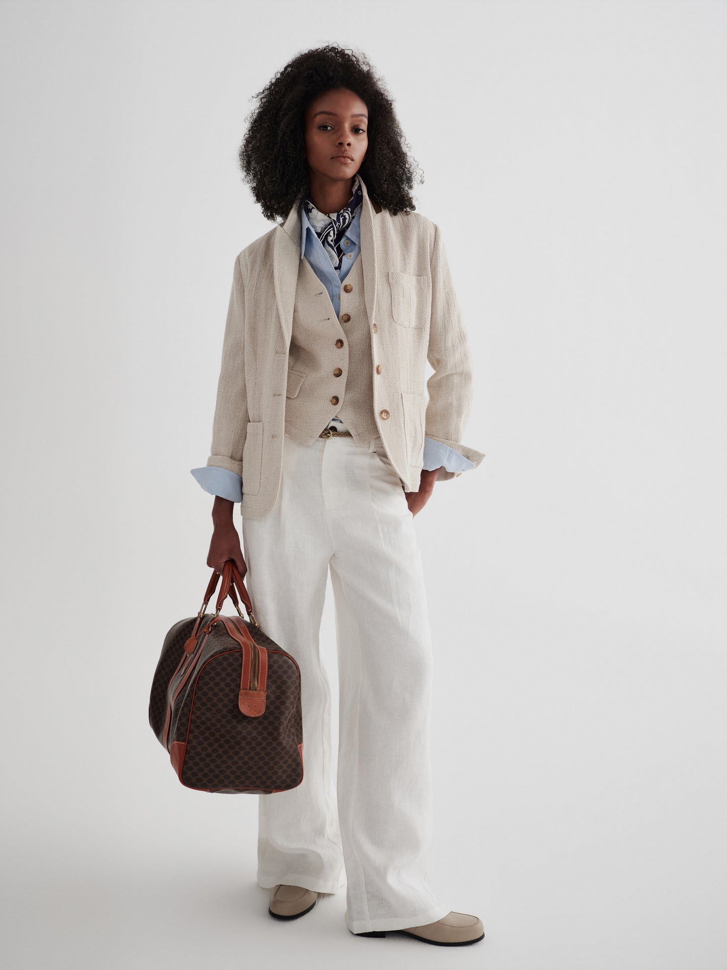 Shell Wide Trousers