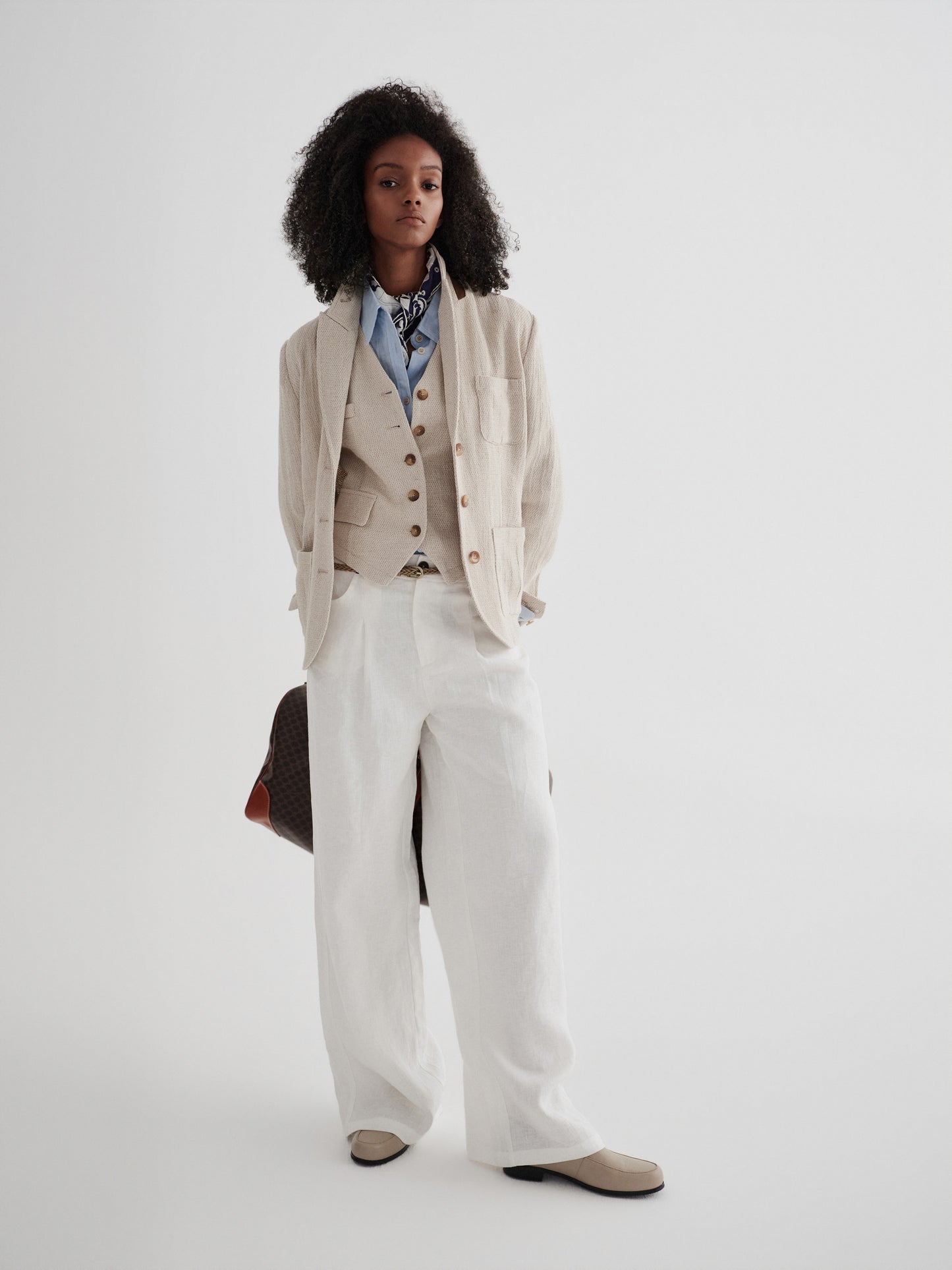 Shell Wide Trousers