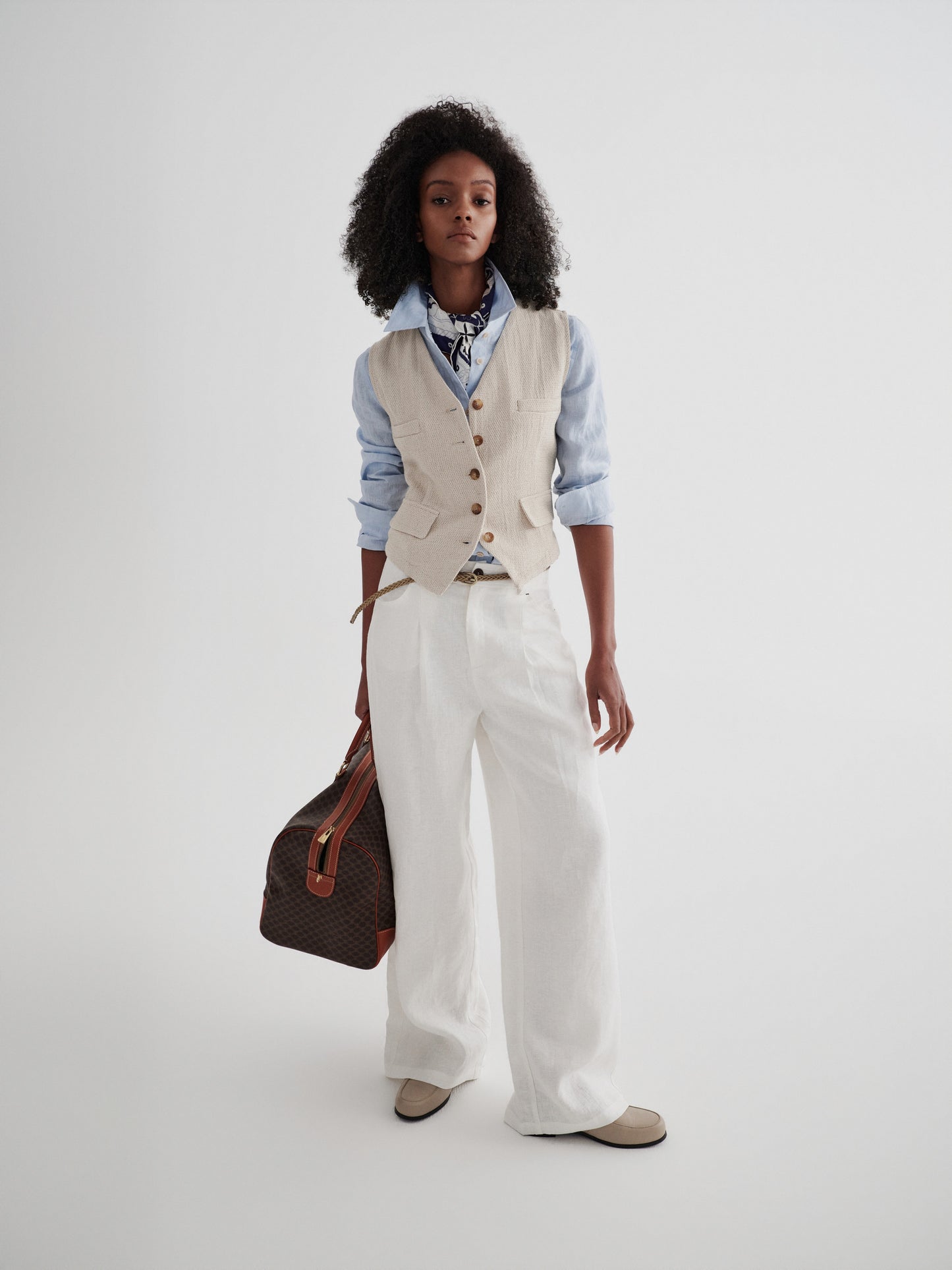 Shell Wide Trousers