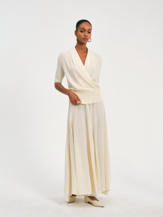 Flowing A-Line Skirt