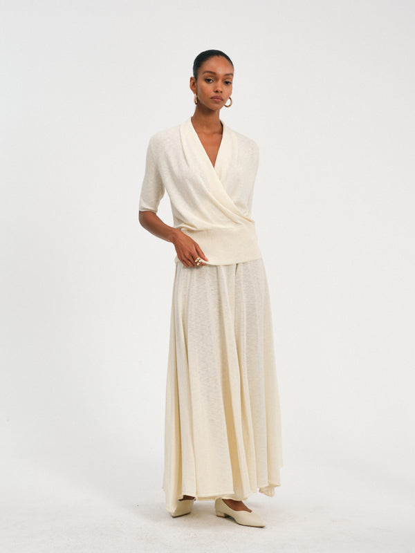 Flowing A-Line Skirt