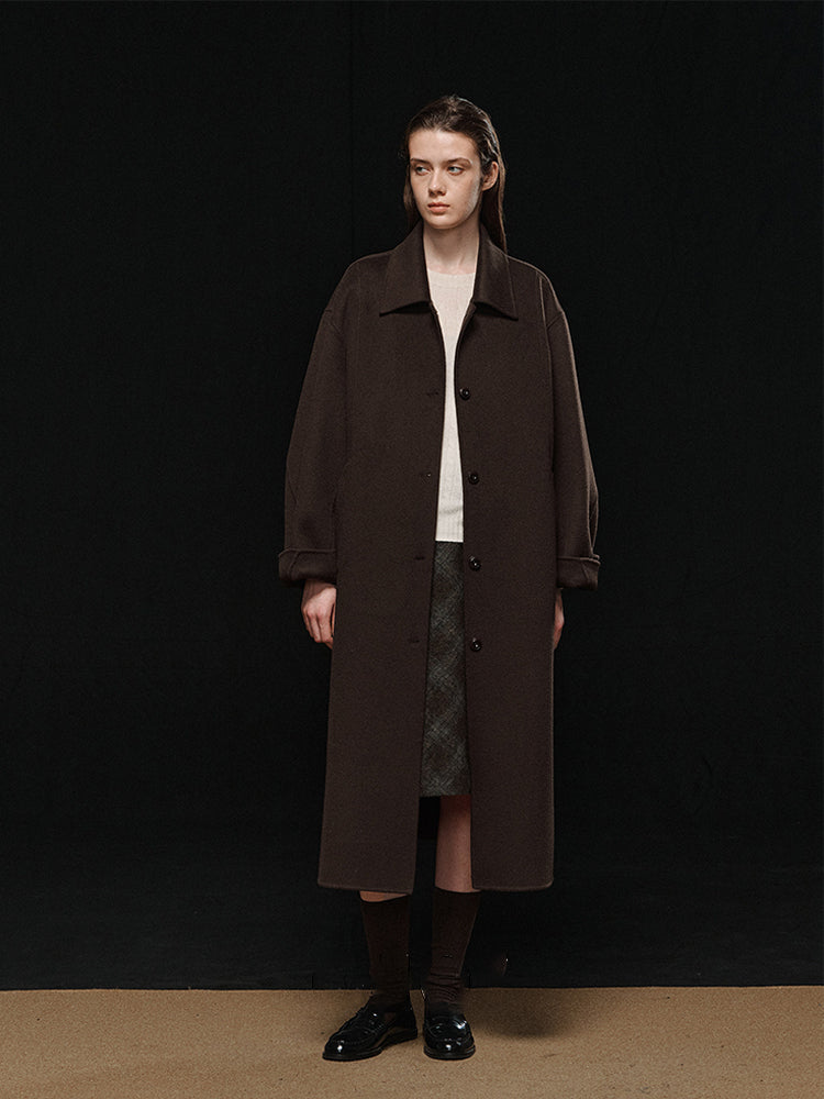 Sombre Wool Coat