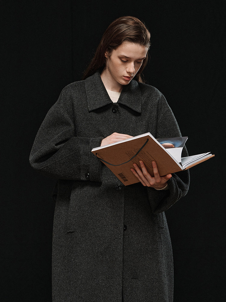 Sombre Wool Coat
