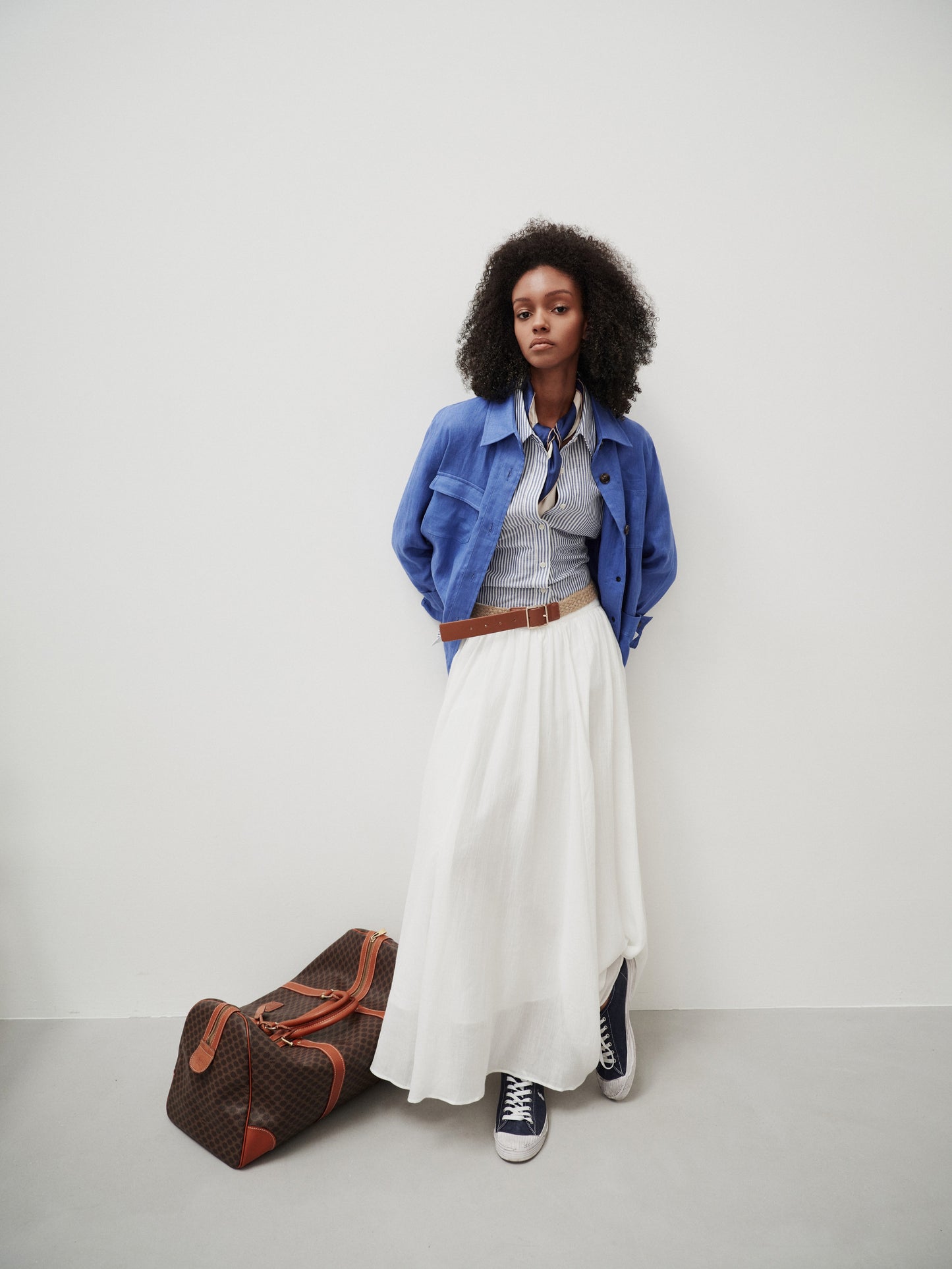 Cloud Gathered Skirt
