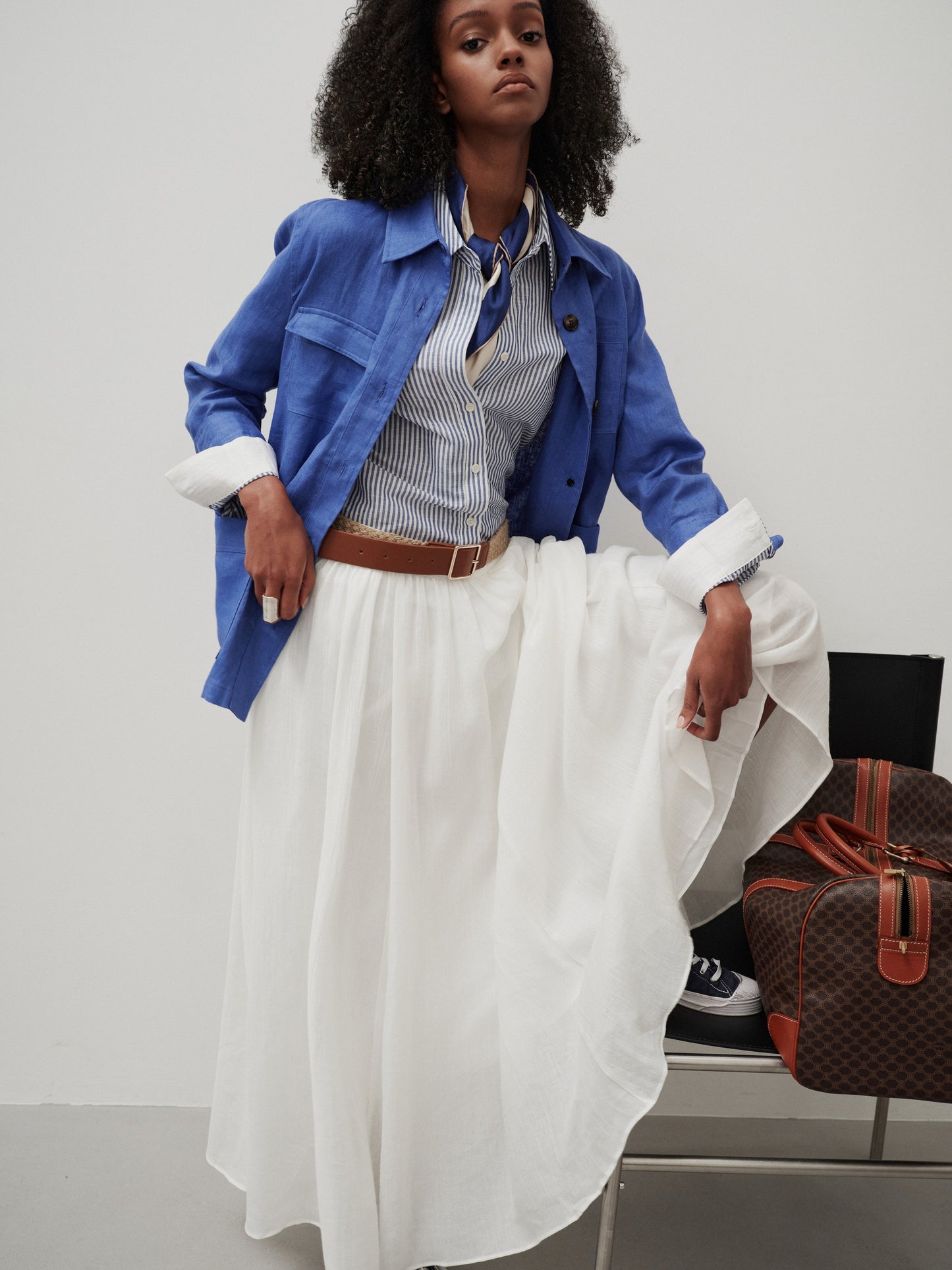 Cloud Gathered Skirt