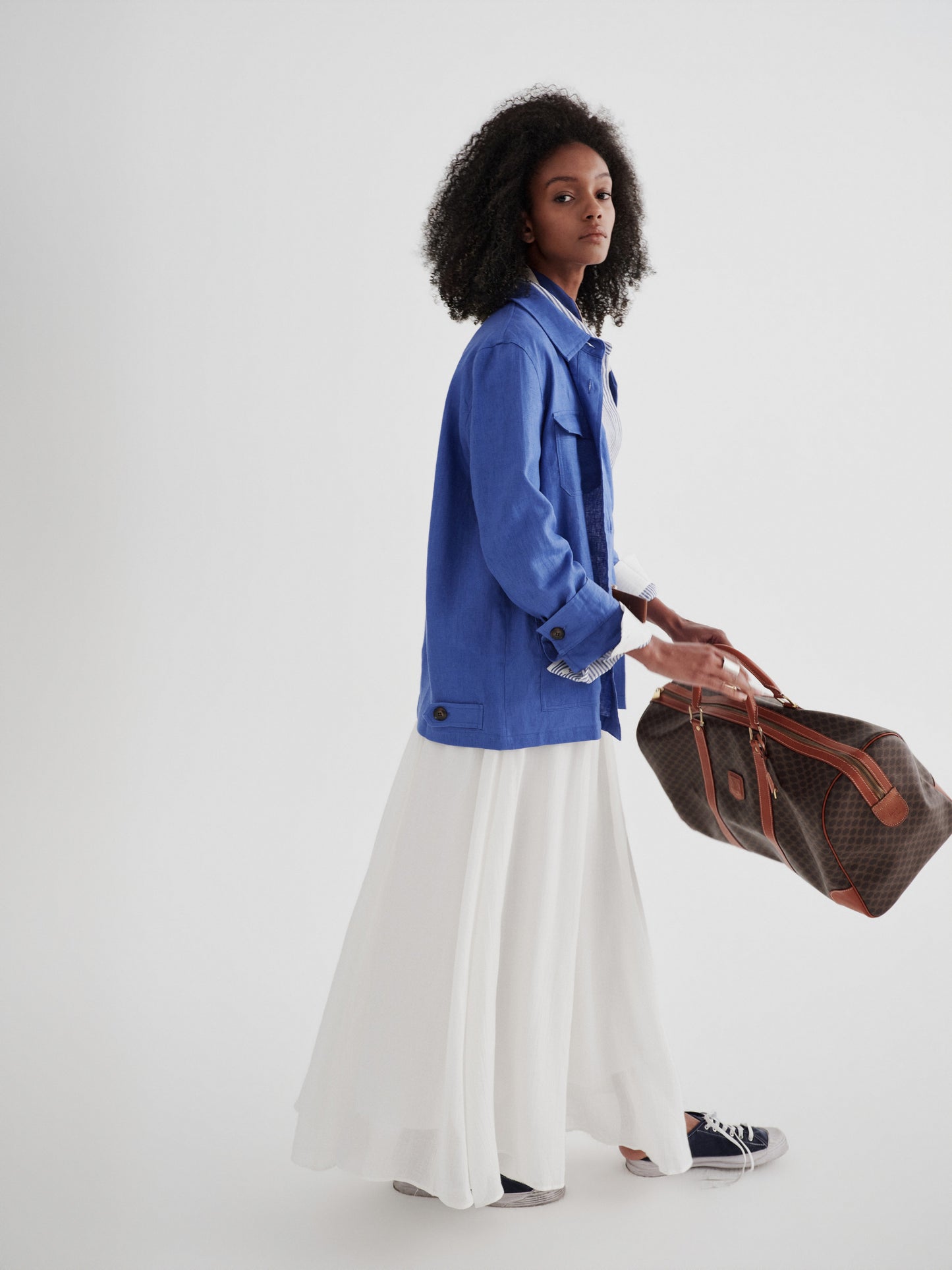 Cloud Gathered Skirt