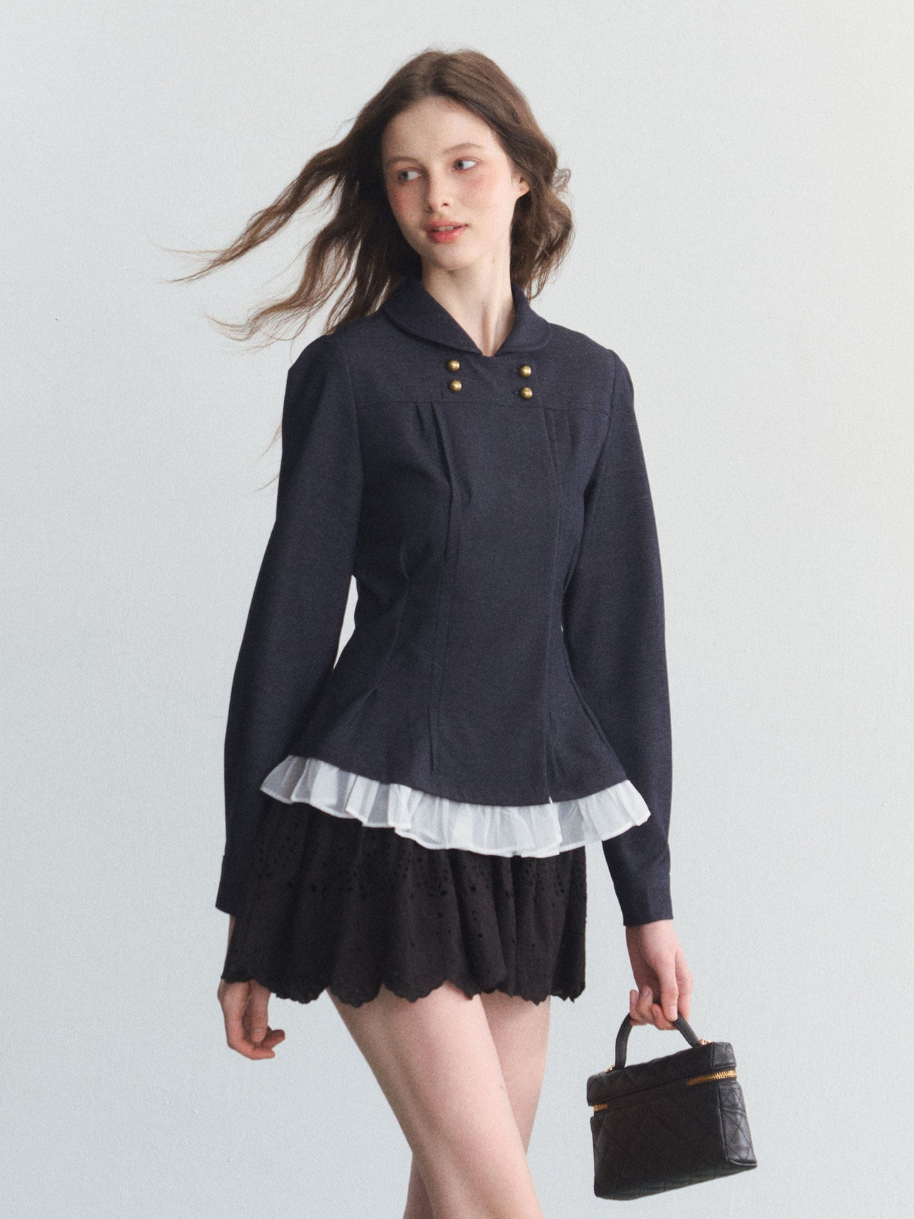Nocturne Pleat Shirt
