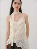 Ruffle Layered V-Neck Cami Top