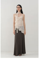 Ruffle Layered V-Neck Cami Top