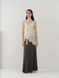 Ruffle Layered V-Neck Cami Top
