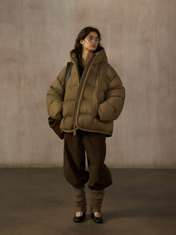 Lumen Hooded Puffer Jacket