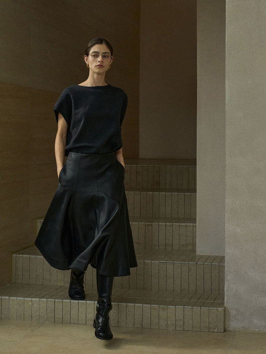 Veloria Lume Flared Skirt