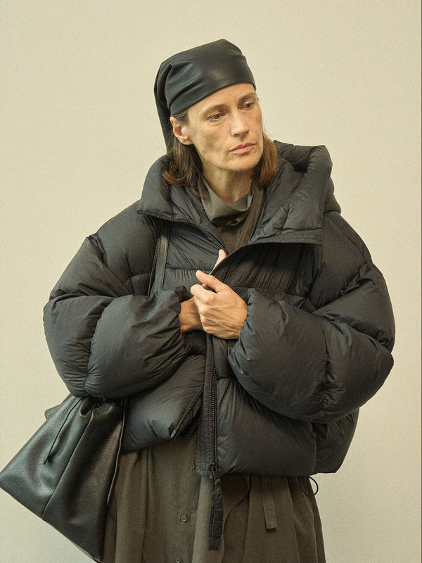 Fjord Cropped Cushioned Puffer Jacket