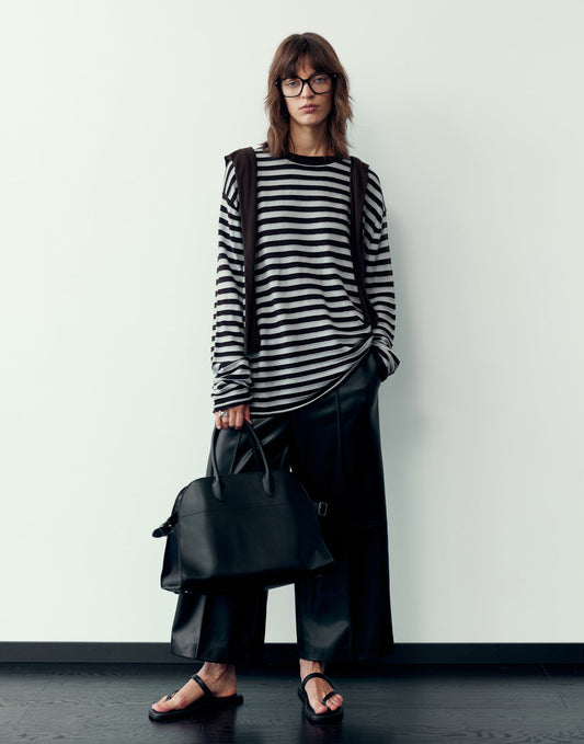 Modern Cropped Vegan Pants